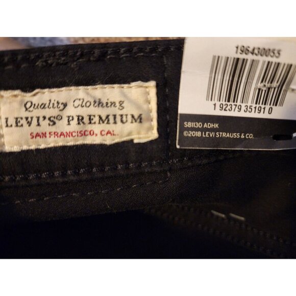 Levi's Jeans Women’s Size 24S Black 311 Shaping Skinny Denim Jeans Black Stretch - Picture 2 of 16